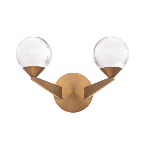 Modern Forms MDF-WS-82015 Double Bubble 2 Light LED Wall Sconce