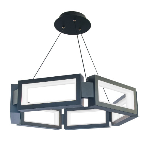 Modern Forms MDF-PD-508 Mies LED Chandelier