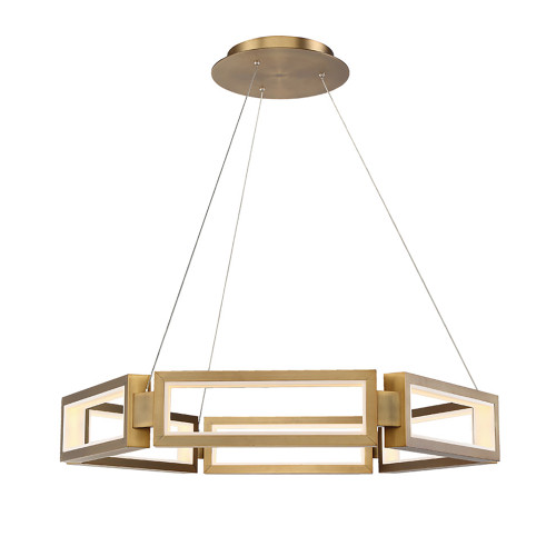 Modern Forms MDF-PD-50835 Mies LED Chandelier