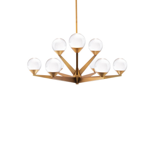 Modern Forms MDF-PD-82027 Double Bubble 9 Light LED Chandelier
