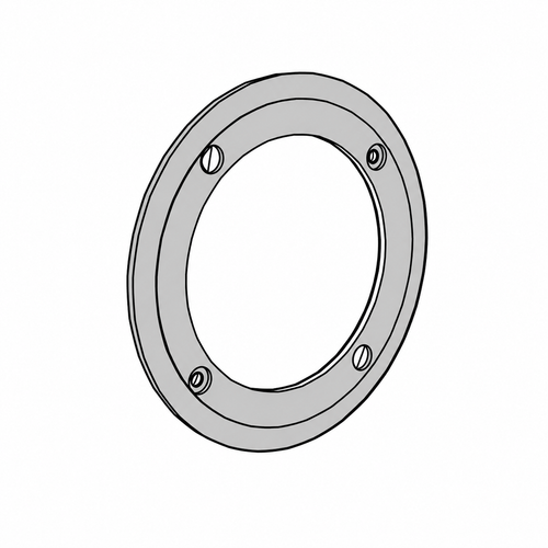 LCN 8310-802 6" Round Plastic Weather/Trim Ring