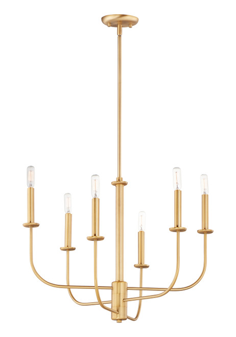 Maxim Lighting MAX-10326 Wesley 6-Light Chandelier