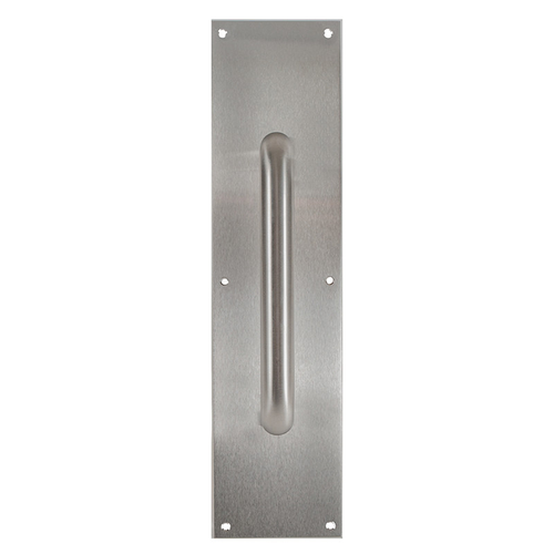 Trimco 1018 1" Diameter Heavy Duty Pull Plate with 8" or 10" CTC Pull