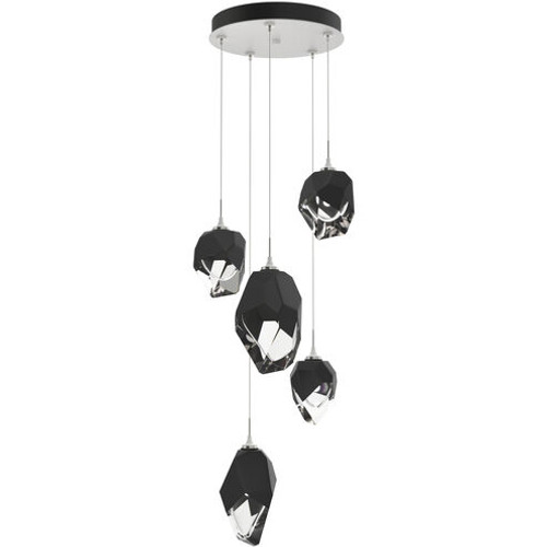 Hubbardton Forge HUB-131139 Chrysalis 5-Light Mixed Crystal Pendant