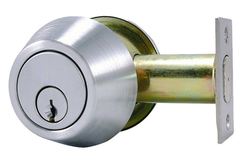 Design Hardware D1 Series -  Grade 1 Single Cylinder Deadbolt Lock