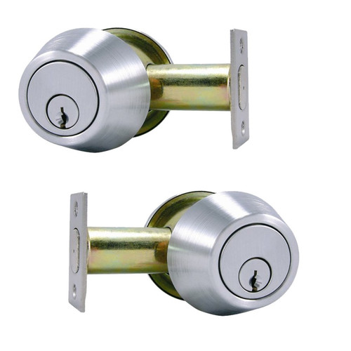 Design Hardware D1 Series -  Grade 1 Double Cylinder Deadbolt Lock
