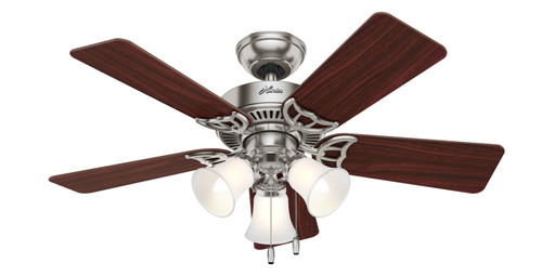 Hunter 42" 5 Blade Southern Breeze Ceiling Fan with LED Light Kit and Pull Chain