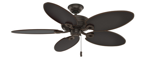 Casablanca 54" Charthouse Bengal Indoor/Outdoor Ceiling Fan and Pull Chain