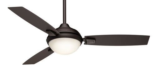 Casablanca 54" Verse Maiden Damp Rated Ceiling Fan with LED Light Kit and Handheld Remote