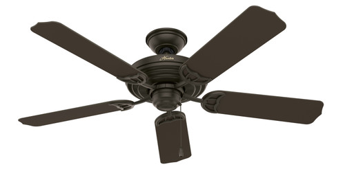 Hunter 52" 5 Blade Sea Air Indoor/Outdoor Ceiling Fan and Pull Chain HFC-1000287