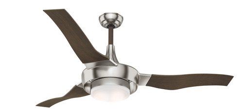 Casablanca 64" Perseus Damp Rated Ceiling Fan with LED Light Kit and Wall Control