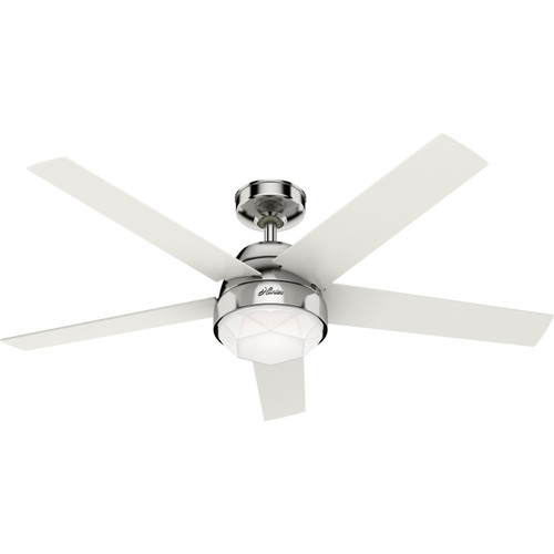 Hunter 52" 5 Blade Garland Ceiling Fan with LED Light Kit and Wall Control