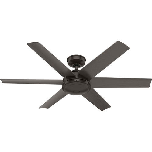 Hunter 52" 6 Blade Jetty WeatherMax Indoor / Outdoor Ceiling Fan and Wall Control