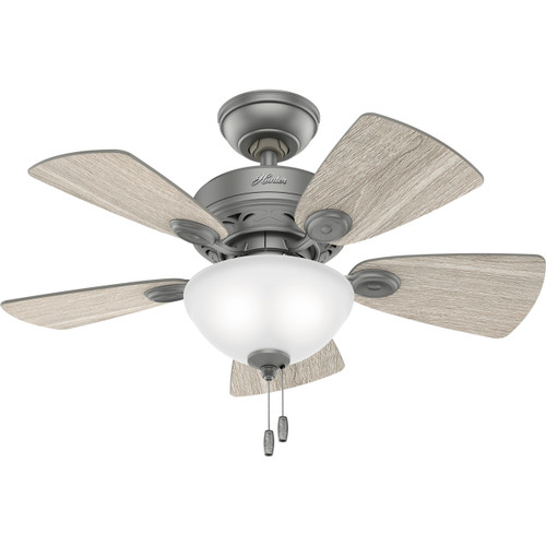 Hunter 34" 5 Blade Watson Ceiling Fan with LED Light Kit and Pull Chain