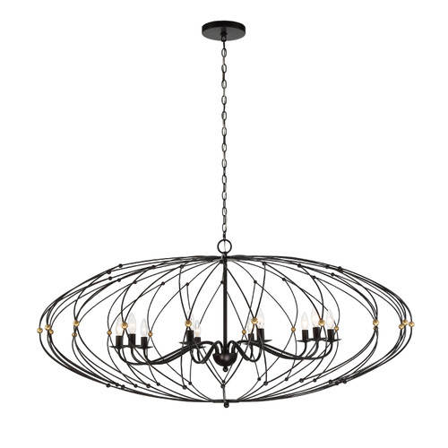 Crystorama ZUC-A9039 Zucca 10 Light Chandelier