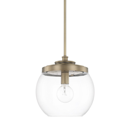 Capital Lighting CAP-321111 Mid Century 1-Light Dual Mount Pendant