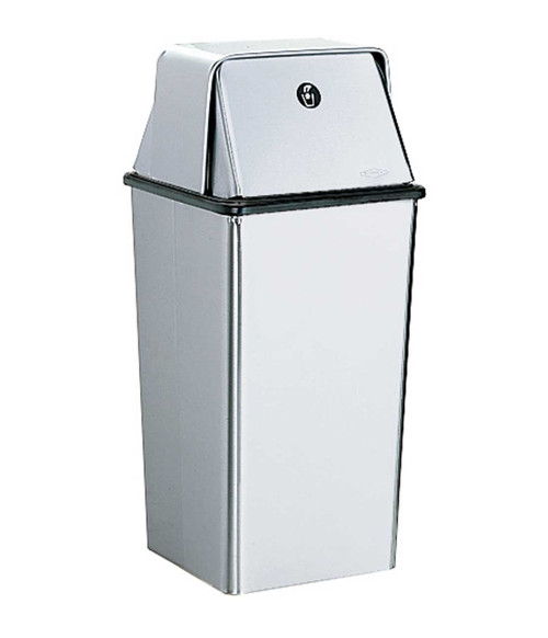 Bobrick B-2250 Waste Receptacle with Top – 13-Gal.