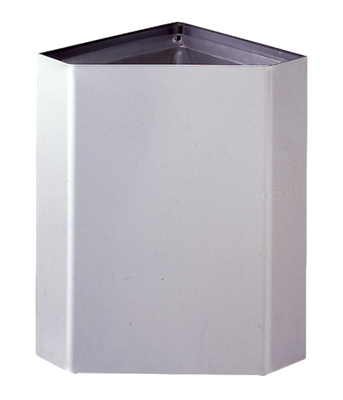 Bobrick B-268 Surface-Mounted Corner Waste Bin