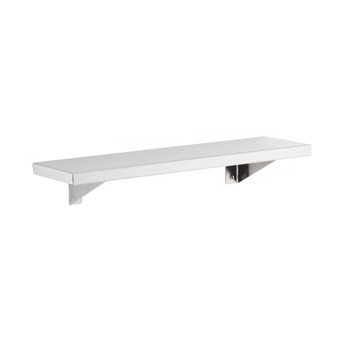 Bobrick 296x18 Stainless Steel Shelf – 6" Wide x 18" Long