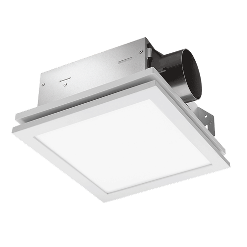 Delta Breez BreezSlim Ventilation Fans - SLM70ELED - 70 CFM Fan w/ Edge-Lit Dimmable LED Light