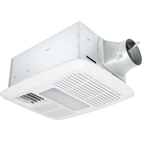 Delta Breez Radiance RAD110LED - 110 CFM Fan/LED Dimmable Light with Heater
