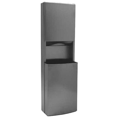 Bobrick B-43949 Surface Mounted Paper Towel Dispenser/Waste Receptacle