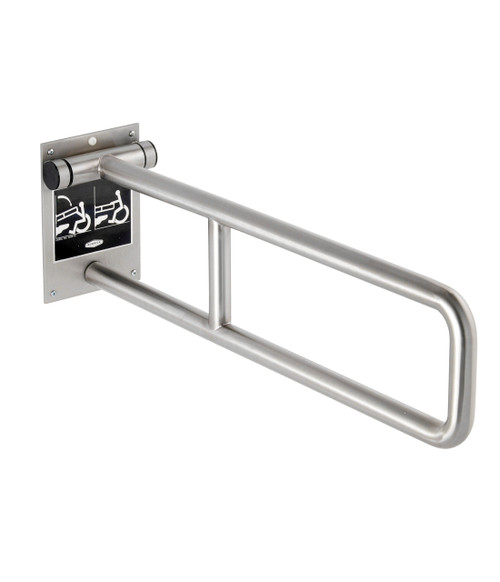 Bobrick B-4998 Swing-Up Grab Bar – Wall Mounted