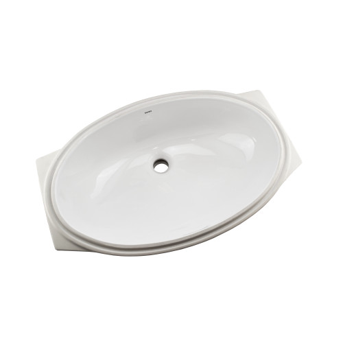 TOTO LT1506G#01 24" Oval Undermount Bathroom Sink with CEFIONTECT