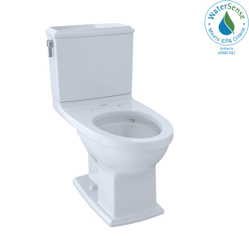 TOTO CST494CEMFG Connelly Two-Piece Elongated Dual-Max Dual Flush 1.28 and 0.9 GPF Universal Height Toilet with CEFIONTECT