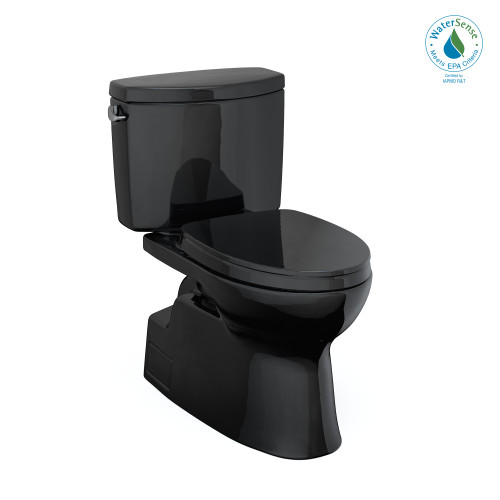 TOTO MS474124CEF#51 Vespin II Two-Piece Elongated 1.28 GPF Universal Height Toilet with SS124 SoftClose Seat WASHLET+ Ready