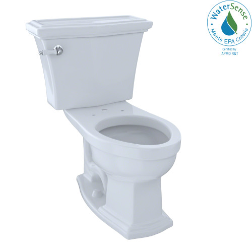 TOTO CST784EF Eco Clayton Two-Piece Elongated 1.28 GPF Universal Height Toilet