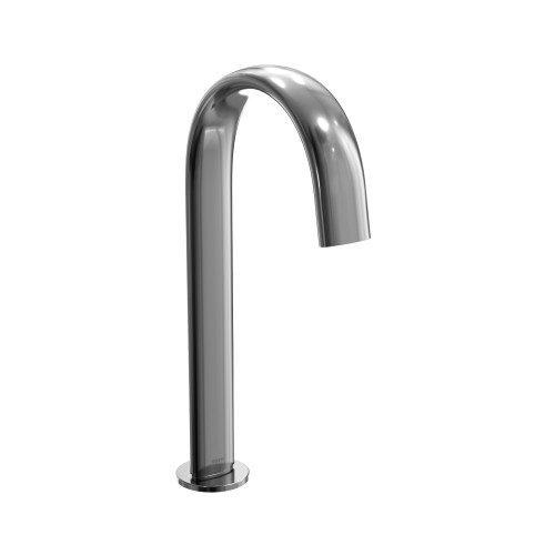 TOTO T24T32A#CP Gooseneck Vessel AC Powered 0.35 GPM Touchless Bathroom Faucet 20 Second On-Demand Flow - T24T32A
