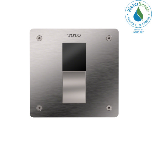 TOTO TET3LB#SS ECOPOWER Touchless 1.28 GPF High-Efficiency Concealed Toilet Flush Valve with 4x4 Cover Plate