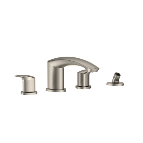 TOTO TBG09202U GM Two-Handle Deck-Mount Roman Tub Filler Trim with Handshower - TBG09202U