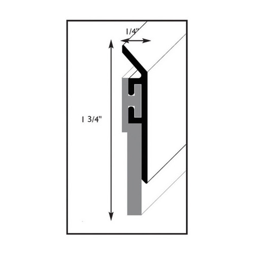 Design Hardware Heavy Duty Sweep - Rubber