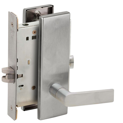 Schlage L9090EU - Electrified Mortise Lock - Grade 1, Fail Secure, Outside Lever EU, No Cylinder Override