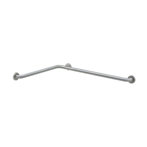 Bobrick B-6897 Two-Wall 42″ x 54″ Toilet Grab Bar 1-1/2″ DIA