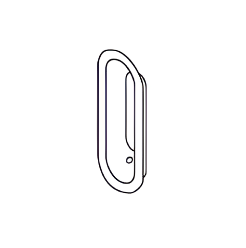 Trimco 248 Flush Pull (1-1/2" x 4")