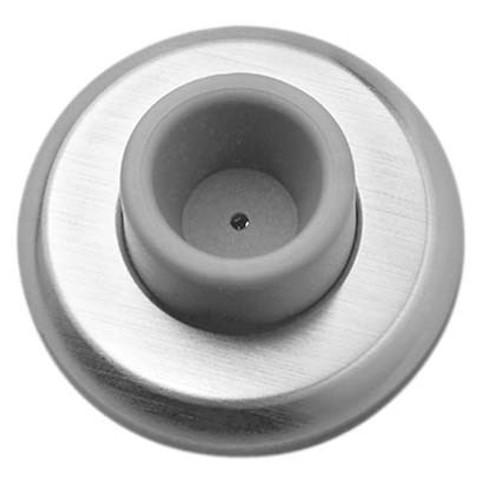 Rockwood 409 Concave Wrought Wall Stop, 1" Projection, 2-1/2" Diameter, Plastic Toggle Fastener