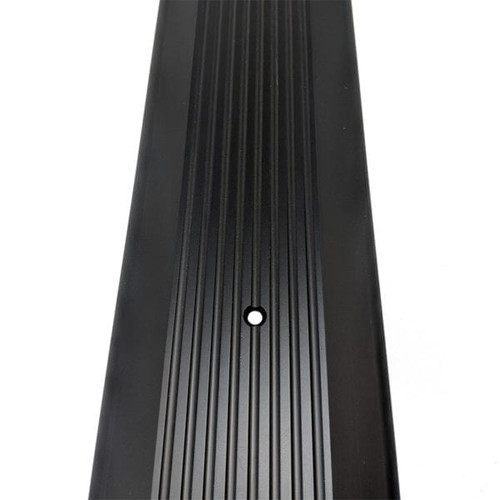 Zero 548 8" x 1/4" Saddle Threshold Black Finish