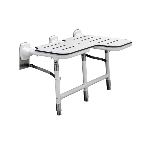 Bobrick B-918116L Folding Shower Bariatric Seat, Right