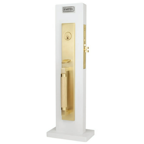 Emtek 3036 Hercules Smooth Full Length Mortise Entrance Handleset - Dummy