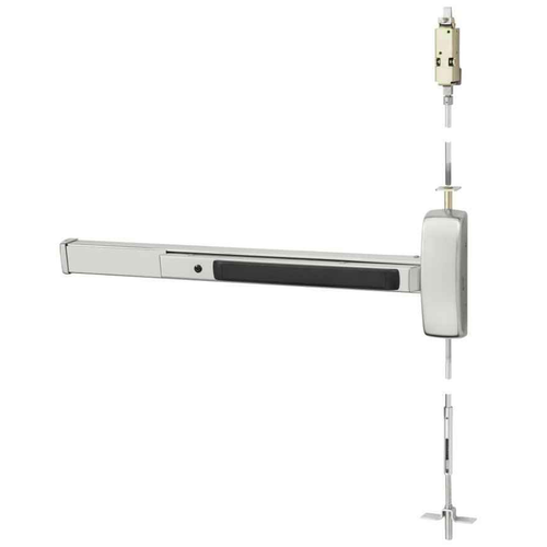 Sargent WD8613 Classroom Function Grade 1 Concealed Vertical Rod Wide Stile Exit Device