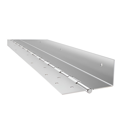 Pemko Markar HG323 Edge Mount Hinge Guard with 600lb Load Capacity - Grade 1 Stainless Steel