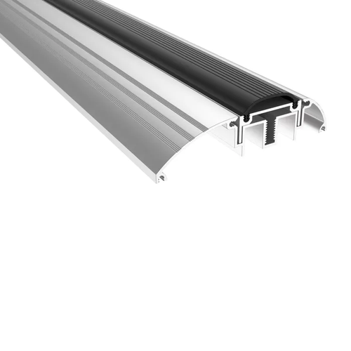 Pemko 250V Adjustable Eco-V Top Threshold 4" Wide with Fire Rating