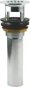Grid Drain with 1-1/2 Inch Opening and 4 Inch Tailpiece, Polished Chrome - THP5067#CP