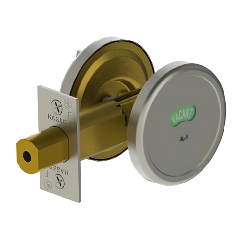 Hager 3216 Grade 2 Thumbturn x Occupancy Indicator Deadbolt with 1" Throw