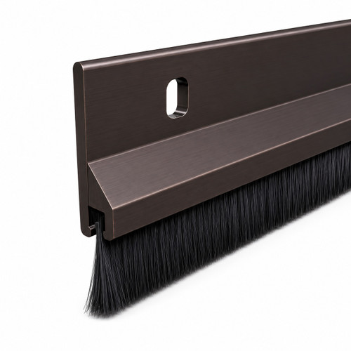 NGP 185PDKB Perimeter Seal, Polypropylene Pile, 72", Dark Bronze Finish