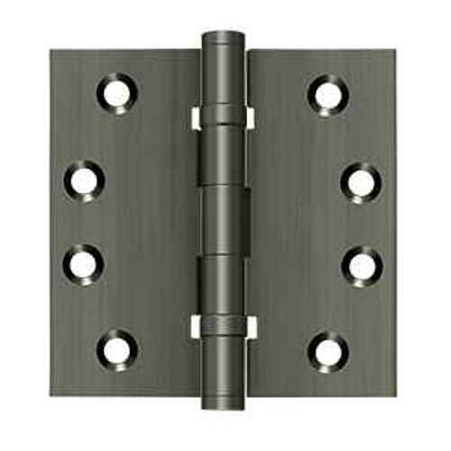 Deltana Deltana DSB4B 4" x 4" Square Hinges, Ball Bearings (Pair) DEL-DSB4B