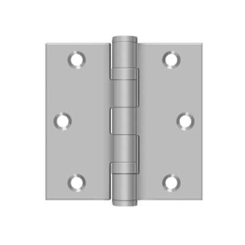 Deltana SS35B 3-1/2" x 3-1/2" Square Hinge, Ball Bearing, Stainless Steel (Pair)
